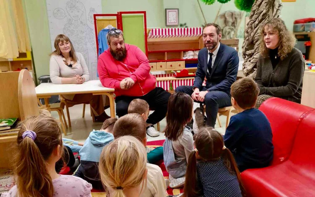 Mališani vrtića u Kućanu kroz slikovnicu “Le loup“ učili – francuski jezik