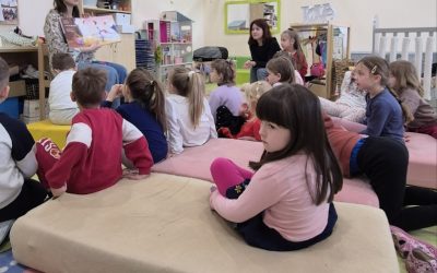 Autorica knjige kao gošća djeci u dječjem vrtiću